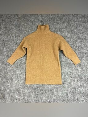 Babaton Sweater Womens Medium Turtleneck Alpaca Wool Blend Pullover Cozy Knit
